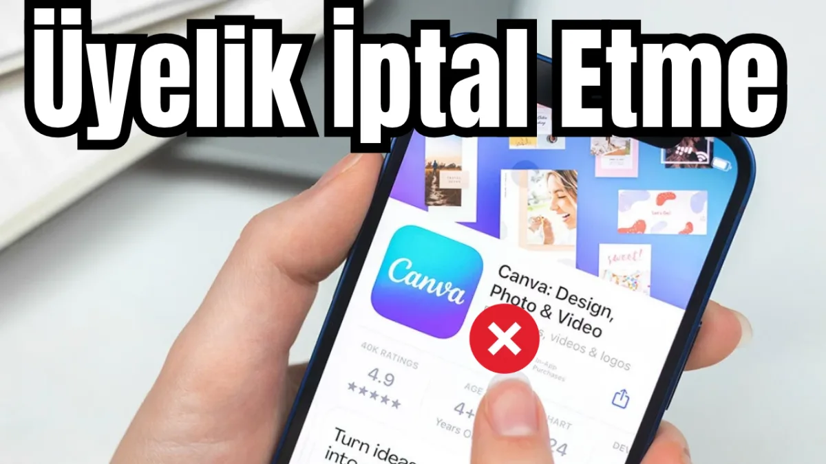 1 Dakikada: Canva Üyelik İptali Nasıl Yapılır ?