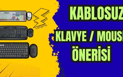 En İyi Kablosuz Klavye Mouse Set Önerileri