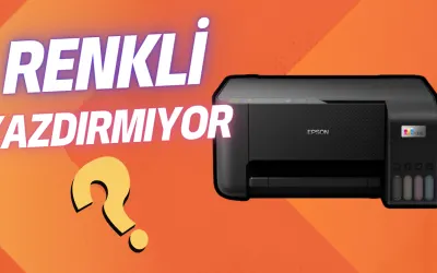 Epson L3251 Renkli Yazdırmıyor