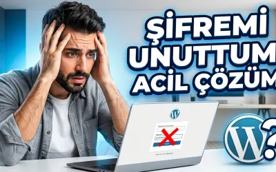 WordPress Unutulan Admin Şifresi Nasıl Sıfırlanır? 🔒