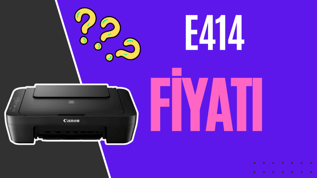 Canon Pixma E414 Alınır Mı ? - Almadan Önce Oku ✨ canon e414 fiyati 1024x576