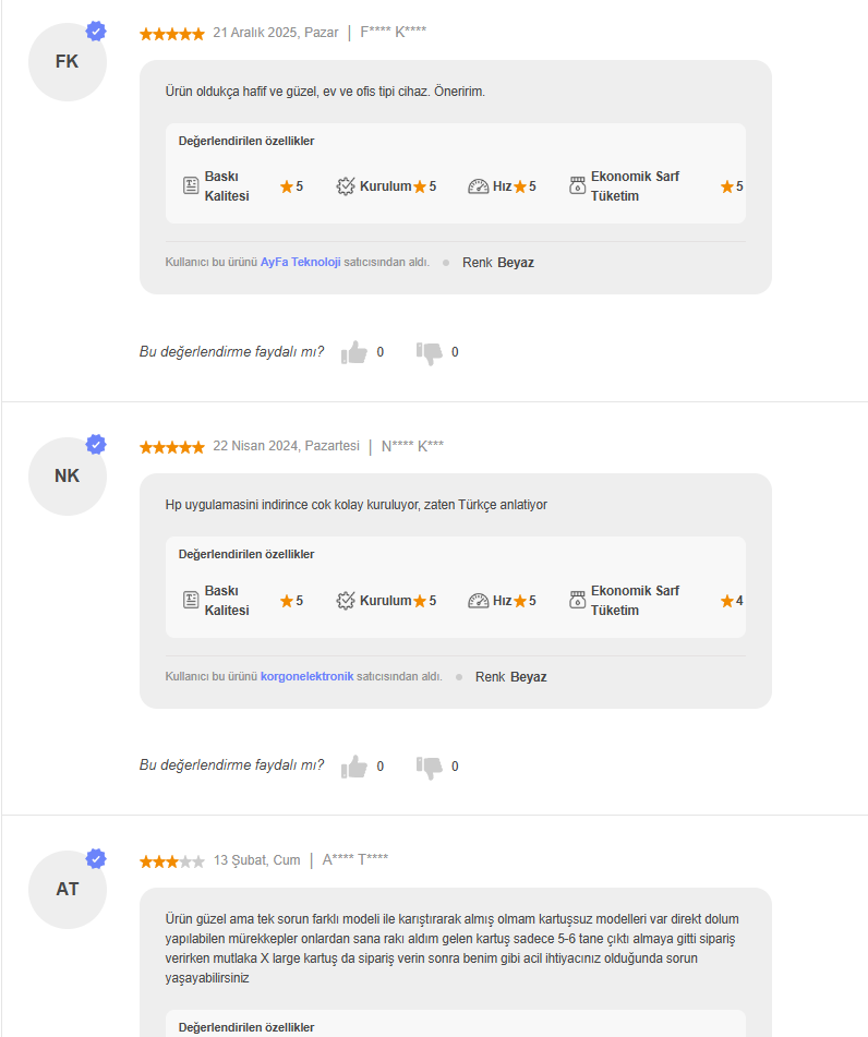 Hp 2710 Yazıcı Alınır Mı ? - Almadan Önce Oku hp 2710 yorumlar